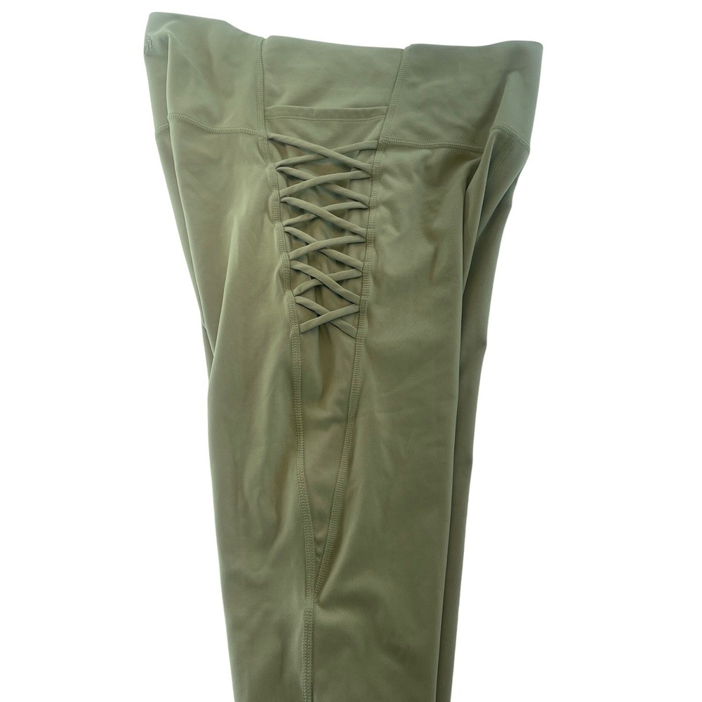 All in Motion Women's Olive Green High-Waisted‎ Activewear Leggings Size L